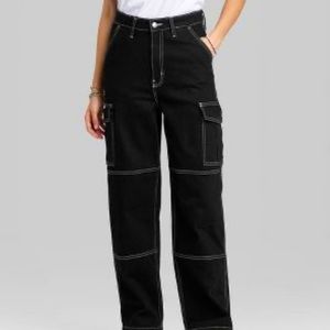 Black Cargo Pants